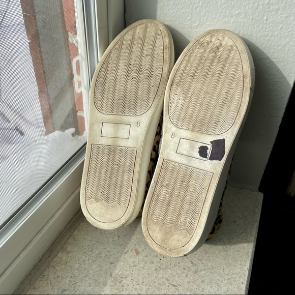 Coconuts by Matisse Sz 8 Calf Hair Brown Animal Print Harlan Hi Top Sneaker Shoe - Picture 6 of 15